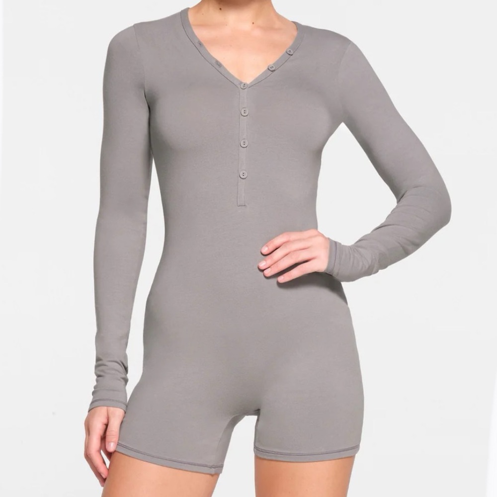 SKIMS Cotton Jersey Onesie